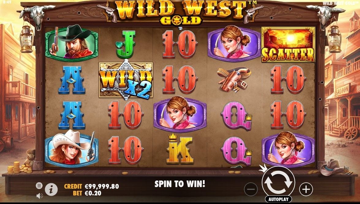 Slot Wild West Gold รีวิว